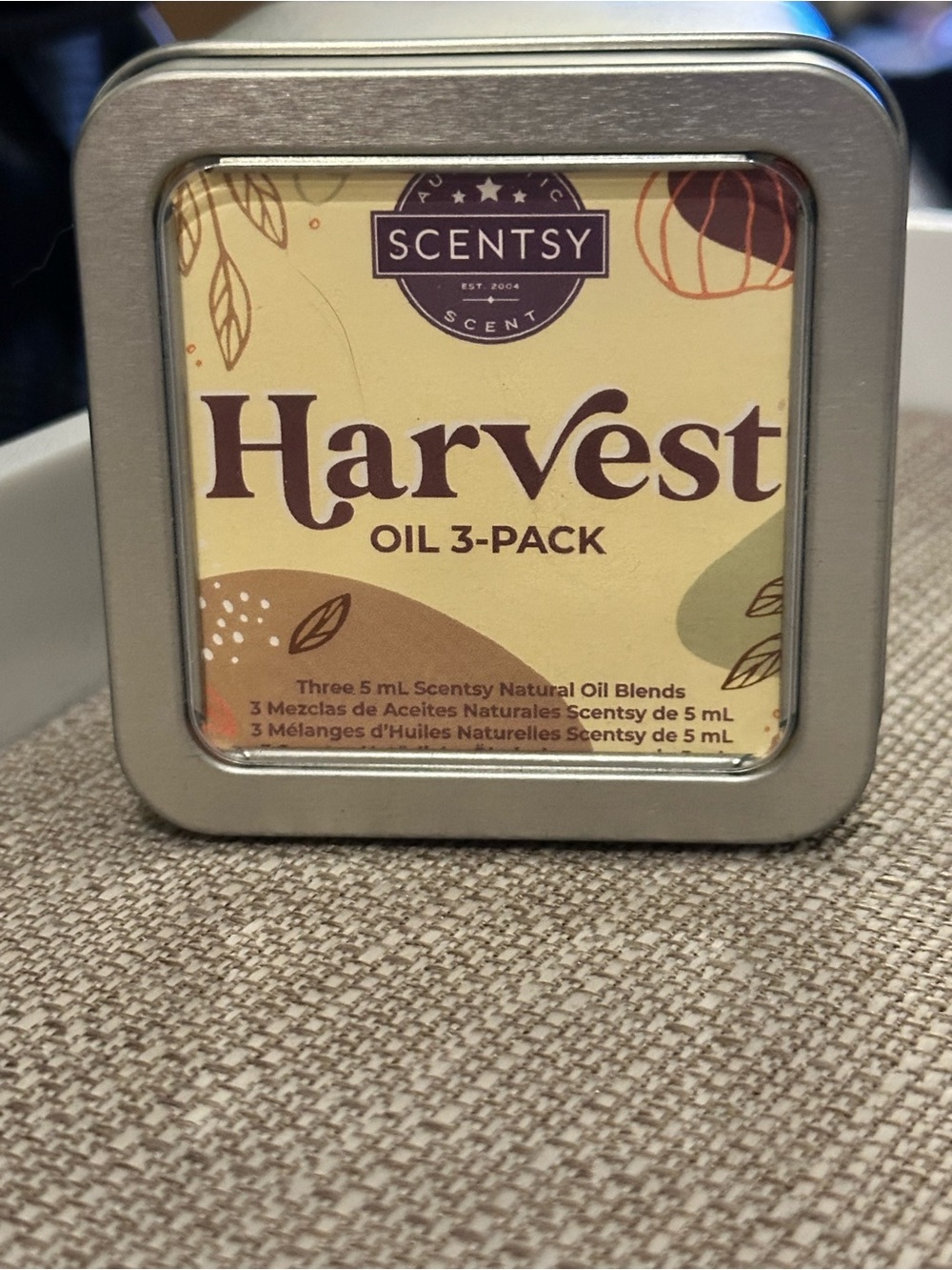 Scentsy Harvest Oil 3-Pack